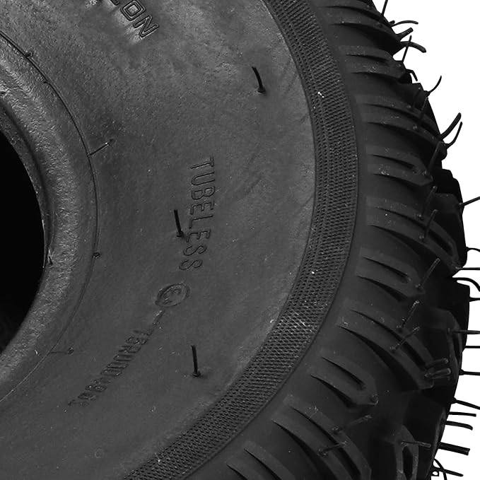 PHILTOP 19x7-8 ATV UTV Tires, 4-Ply Super Mud 19x7-8 ATV All-Terrain Tires for Riding Mowers, Golf Carts, Off-Road,2 Pcs,Tubeless (Z-106)
