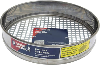 Spear & Jackson Riddle Steel Frame Garden Riddle/Sieve