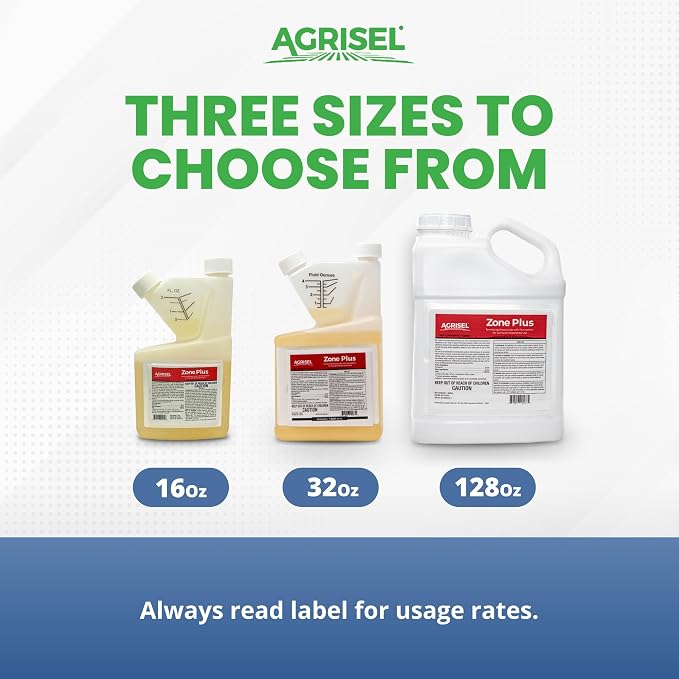 Agrisel Zone Plus Insect & Pest Control, Broad Spectrum, for Indoor & Outdoor, Effective Against 100 Pests, Eco-Friendly, 32 Ounce