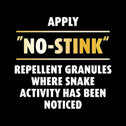 Ortho Snake B Gon1 Repellent Granules, Snake Repellent for Yard - No-Stink Formula, Covers Up to 1,440 sq. ft., 2 lbs.