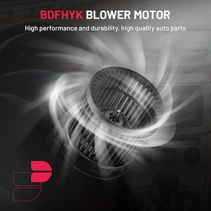 BDFHYK AC Heater Blower Motor Fan 700304 Compatible with Nissan 2013-2021 NV200,HVAC Blower Motor Assembly Replacement for SK75023 27226-3LM0A 27226-9SH0C
