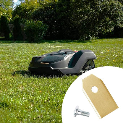 30pack Robotic Lawn Mower Replacement Automower Lawnmower Blades Fit for All Gardena Robotic Automower and Husqvarna Robotic.