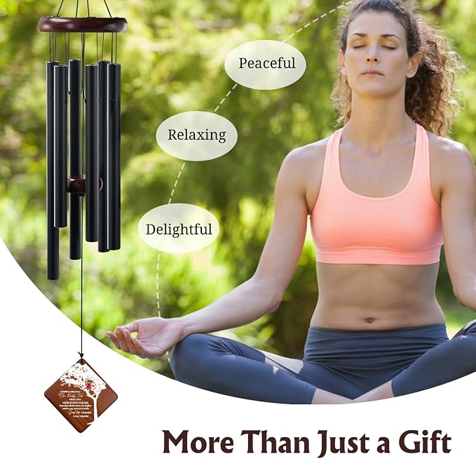 Memorial Wind Chimes for Outside, 36" Memorial Gifts for Loss of Loved One, Windchimes in Memory of Loved one,Sympathy Wind Chime Gifts,Bereavement Outdoor Chimes for Garden, Patio Decoration