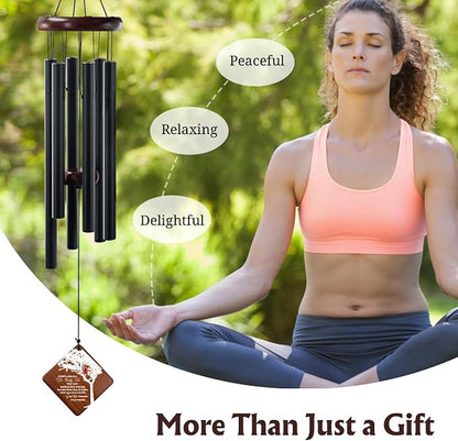 Memorial Wind Chimes for Outside, 36" Memorial Gifts for Loss of Loved One, Windchimes in Memory of Loved one,Sympathy Wind Chime Gifts,Bereavement Outdoor Chimes for Garden, Patio Decoration