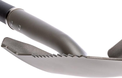 Root Slayer 22211 Round Head Digging Shovel for Landscaping, Red