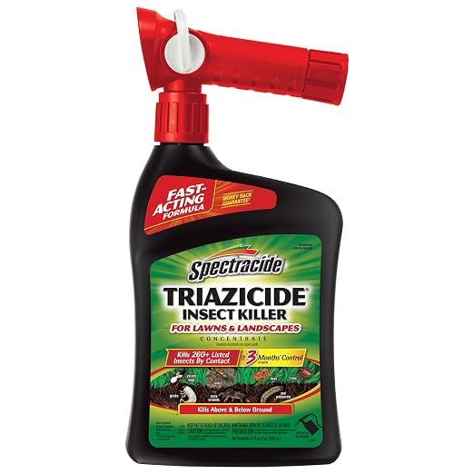 Spectracide Triazicide Insect Killer For Lawns & Landscapes Concentrate, Ready-to-Spray, 32-Ounce, 6-Pack