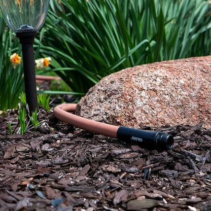 Flexzilla Colors Lead-In Garden Hose 5/8in. x 10ft., Lightweight All-Weather Water Hose, Durable and Flexible, Leak-Free Connections, Red Clay
