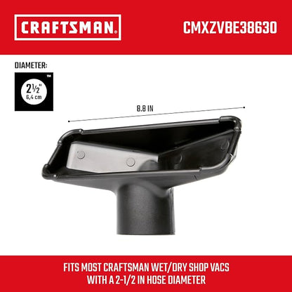 CRAFTSMAN CMXZVBE38630 2-1/2 in. Utility Nozzle Wet Dry Vac Attachment