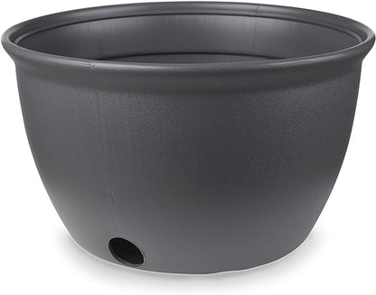 Mighty Tuff Decorative Garden Hose Storage Pot, Durable Holder, Stylish Hose Storage for 100 Foot Standard Hose or 300 Foot Retractable Hose