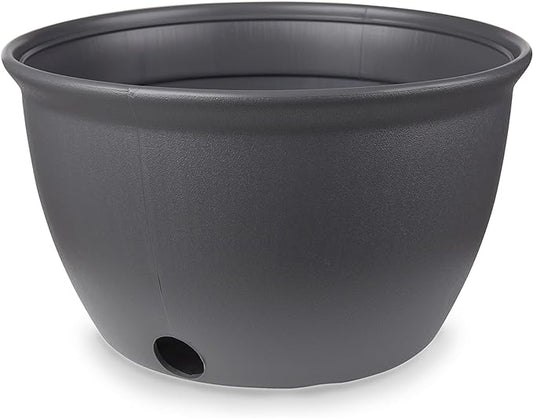 Mighty Tuff Decorative Garden Hose Storage Pot, Durable Holder, Stylish Hose Storage for 100 Foot Standard Hose or 300 Foot Retractable Hose