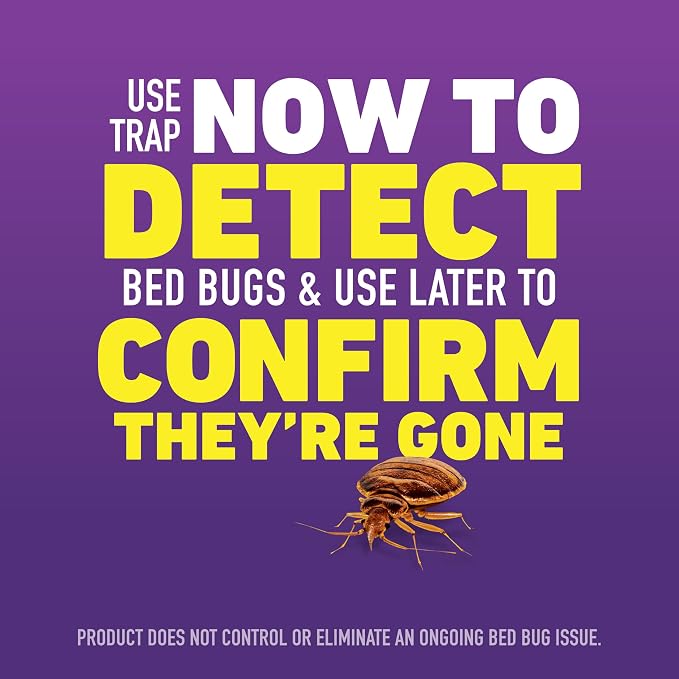Ortho Home Defense Max Bed Bug Trap, 2 Traps | Detect Bed Bugs in Homes and While Traveling