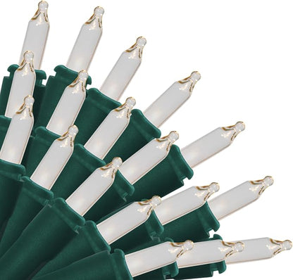 Brite Star 35 Lt Straight Line Lights, Clear, Green Wire