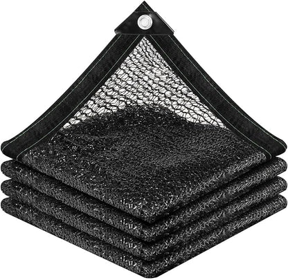 vensovo 30% Sunblock Shade Cloth Net Black Resistant - 16x20 Ft Garden Shade Mesh for Plant Cover, Greenhouse, Chicken Coop, Kennels, Tomatoes Plants