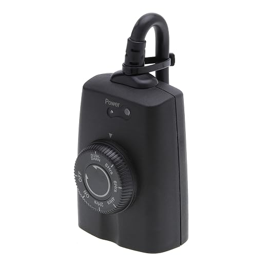 NSi Industries TORK 652B Outdoor Heavy-Duty 15-Amp Photocell Controlled/Light Activated Mechanical Plug-In Timer With 6 1/2-Inch Cord - Compatible With Incandescent/Compact Fluorescent/Led – Ideal for Halloween Decorations