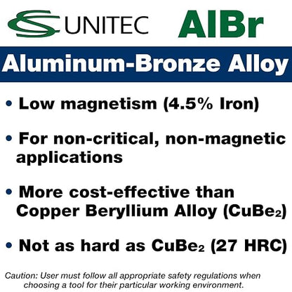 CS Unitec | Non-Sparking Aluminum Bronze Square Shovel | TUV Certified | Non-Magnetic | Nupla Handle | 230 X 270 mm | Corrosion Resistant | EX1005-270A