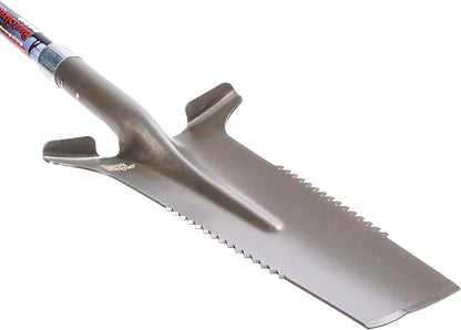 Root Slayer 22911 XL Drain Spade for Trenching & Landscaping, Red