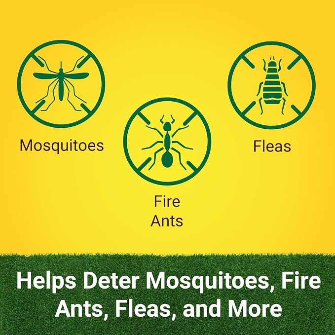 NatureShield Insect and Pest Repellent, Outdoor Bug Repellent for Patio and Lawn, Use with Irrigation Feeder System, Pump or Hose End Sprayer, 64 Fl Oz, 2 Pack