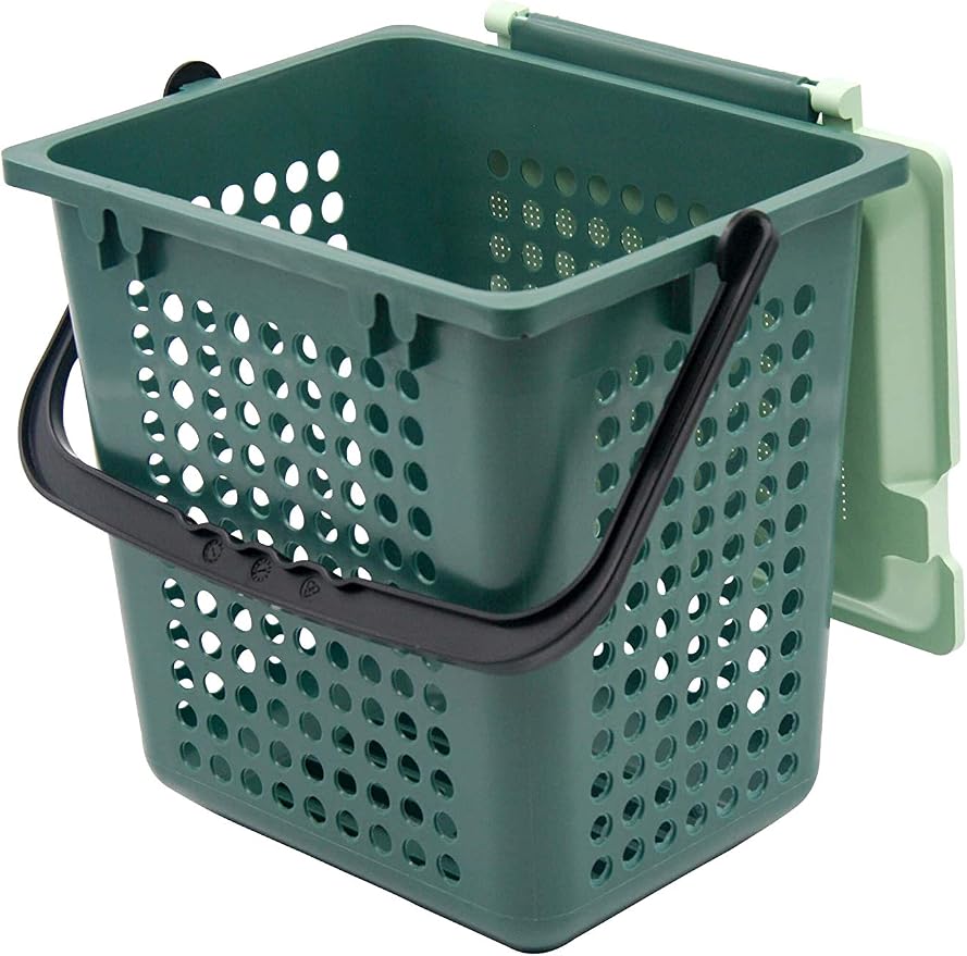 bioMat AirBox Compost Bin for Countertop Kitchen for 2.6 to 3 Gallon Compost Bags