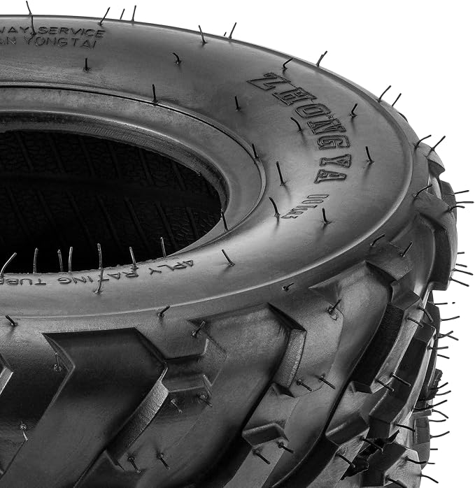 PHILTOP 16x8-7 ATV UTV Tires, 4-Ply Super Mud 16x8-7 ATV All-Terrain Tires for Riding Mowers, Golf Carts, Off-Road,2 Pcs,Tubeless (Z-113)
