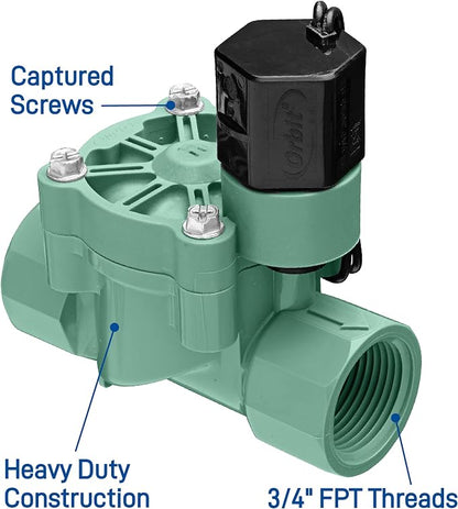 Orbit 57280 3/4" FPT L-Series Automatic Sprinkler Valve (Pack of 6)
