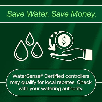 Rain Bird ARC4 App-Based Indoor Smart Irrigation WiFi Timer/Controller, 4-Zone/Station, EPA WaterSense Certified, Compatible with Alexa, Indoor 4-Station