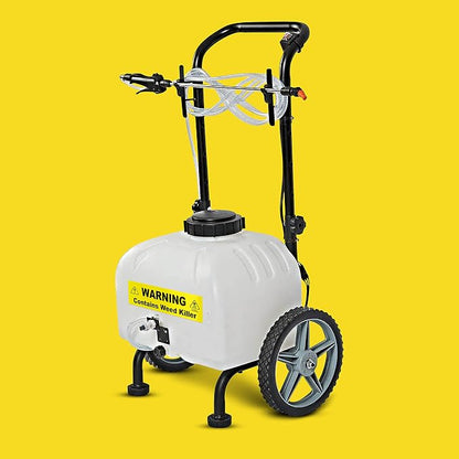 Weed Killer Sticker - Warning Signage for Pump and Garden Sprayers: Weather and Fade Resistant, Extreme Stick, Commercial Grade, Weed Killer Labels - USA Made (2 Labels)