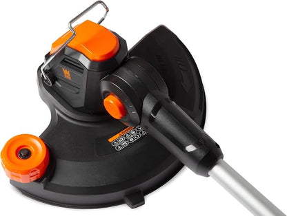 WEN 20V Max Cordless 19-Inch Lawn Mower, String Trimmer, and Leaf Blower Combo Kit with Two 5Ah Batteries and Dual Port Charger (20VK3TBM)