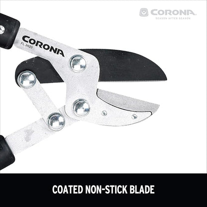 Corona Tools Compound Action Anvil Lopper – 32-Inch Heavy-Duty Branch Cutter for Tree Trimming & Pruning, Garden Loppers for Thick Branches