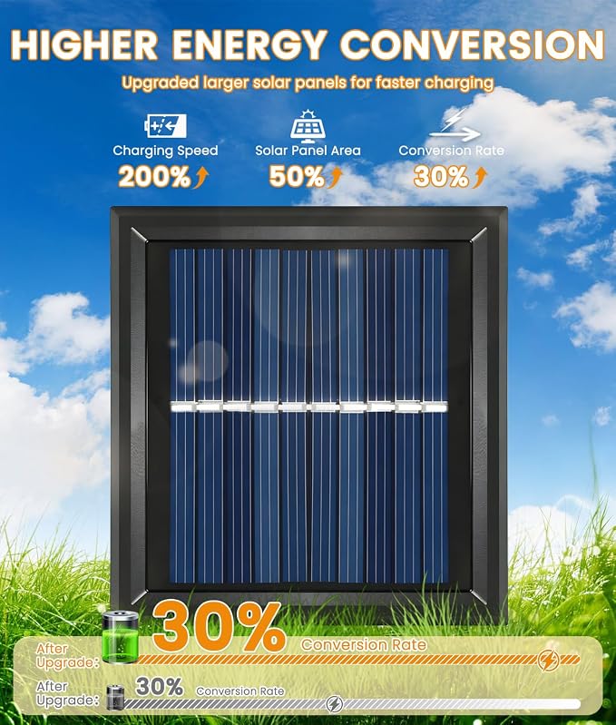 10 Pack Solar Pathway Lights Outdoor, Taller Bright Solar Path Lights Waterproof, Auto On/Off Solar Powered Garden Lights for Outside Landscape Path Yard Walkway Lawn Driveway Patio Lighting Decor
