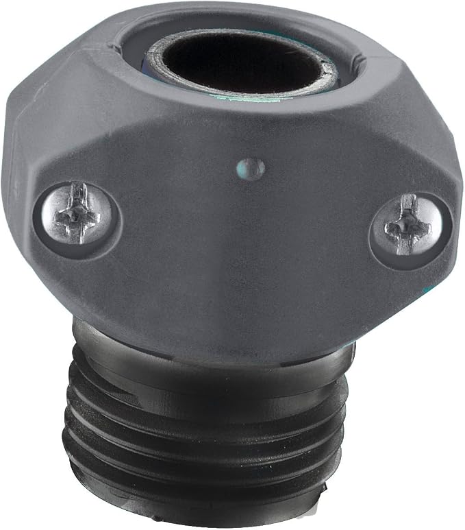 Gilmour 01M Polymer Male Thread Garden Hose Repair Mender - 20 Pack