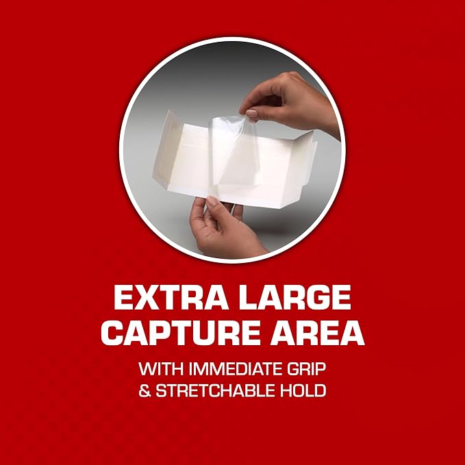 Tomcat Glue Boards with Eugenol for Enhanced Stickiness, 104 Boards | Sticky Traps for Mice, Cockroaches & Insects, Flat or Covered Use, Ready-To-Use, 26 Packages Each with 4 Glue Boards