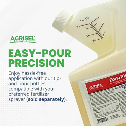 Agrisel Zone Plus Insect & Pest Control, Broad Spectrum, for Indoor & Outdoor, Effective Against 100 Pests, Eco-Friendly, 16 Ounce
