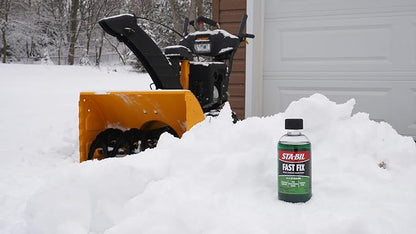 STA-BIL Fast Fix - Small Engine Treatment, Cleans Carburetors and Injectors, Fixes Rough Running Engines, Eliminates Water, Treats Up to 20 Gallons (22304), Green, 8oz (Pack of 2)