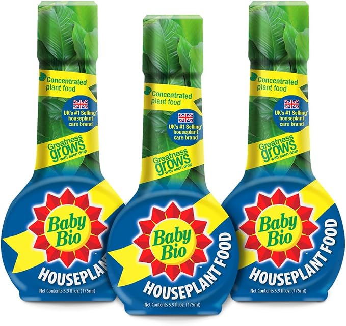 Baby Bio Houseplant Food Concentrate - (3 Pack) 5.9 fl oz Bottle