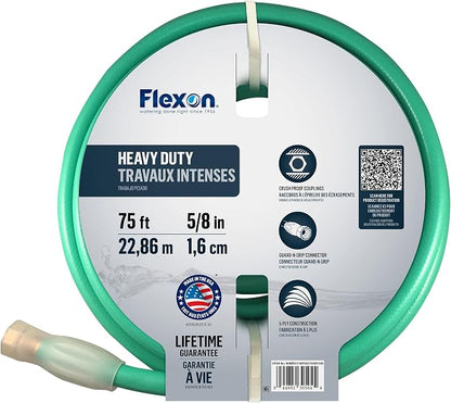 Flexon 5/8-Inch by 75-Foot Forever Plus Garden Hose FXG5875