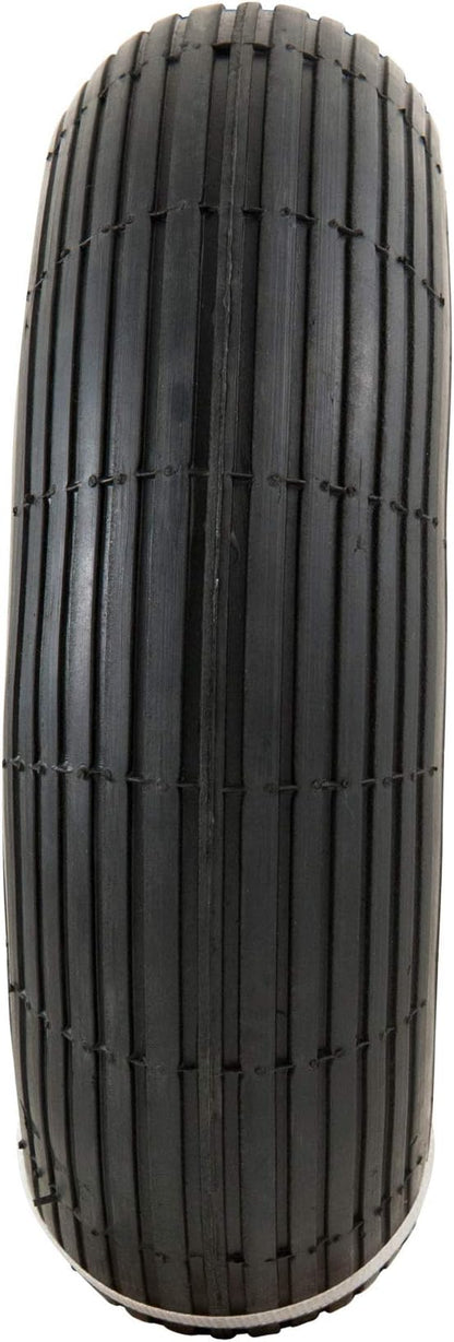 Marathon Replacement Wheelbarrow Wheel with Adapter Kit - 13-Inch - Fits Tire Size of 4-Inch x 6-Inch (3.50/2.50-8-Inch), (20296-M)