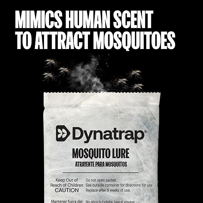 DynaTrap 100611 Atrakta Mosquito Lure Sachet for Any DynaTrap Insect Trap, Lasts 60 Days, Mosquito Trap Attractant | Targets Mosquitoes, Compatible with all DynaTrap Insect Traps, 100611