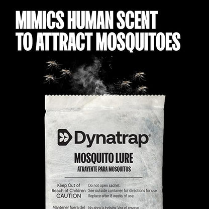 DynaTrap 100611 Atrakta Mosquito Lure Sachet for Any DynaTrap Insect Trap, Lasts 60 Days, Mosquito Trap Attractant | Targets Mosquitoes, Compatible with all DynaTrap Insect Traps, 100611
