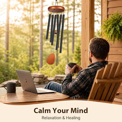 Winzwon Wind Chimes for Outside, House Warming Gifts for Women | New Home Outdoor Gifts for Neighbor Hotness Parents, Garden Aluminum Hanging Metal Windchimes Outdoors for Patio Porch Yard