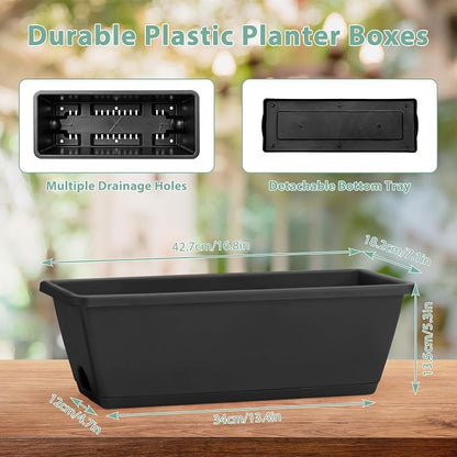 Sunexinlo Vertical Garden Planter Freestanding Raised Bed for Herbs Flowers Vegetables, Indoor Outdoor for Patio Balcony Deck