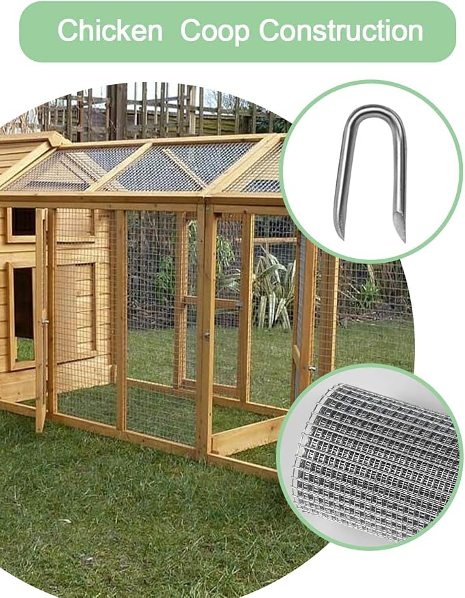 Hardware Cloth 16in x 20ft 1/4 Inch 22 Gauge, Hot-Dipped Galvanized Welded Wire Mesh, Low Carbon Steel, Animal Cage Wire Netting, Garden Wire Mesh