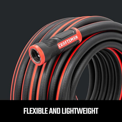 Craftsman Heavy Duty Professional Grade Garden Hose,50 Feet x 5/8 Inch,(Pack of 4)