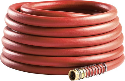 Gilmour Pro Commercial 3/4" x 75' Heavy Duty Water Hose, Durable and Kink Resistant 75 ft Garden Hose | 400 PSI Heavy Duty Commercial Hose, Kink Resistant, Brass Fittings, Made in USA
