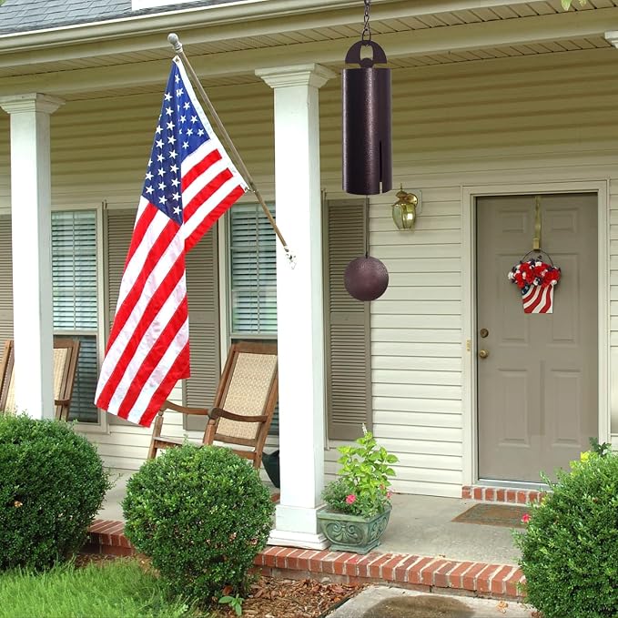 ASTARIN Wind Chimes for Outside Deep Tone Heroic Windbell Deep Resonance Serenity Bell Outdoor Decor for Patio,Yard,Porch,Garden(Bronze)