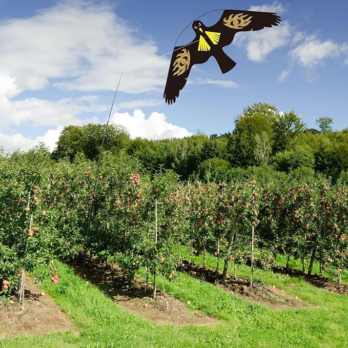 Bird Hawk Flying Kite for Crops Farm Protector Bird Scarer Flying Kites Without Pole - Style E Kite