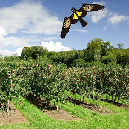 Bird Hawk Flying Kite for Crops Farm Protector Bird Scarer Flying Kites Without Pole - Style E Kite