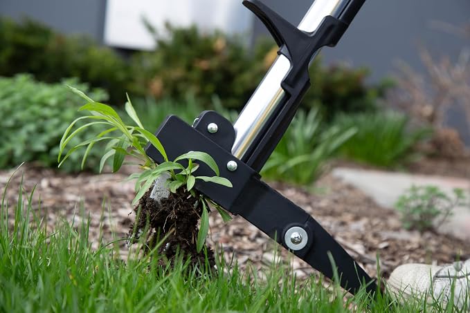 WEN Stand-Up Gardening Weeder for Weed, Root, and Dandelion Removal (GA1139)