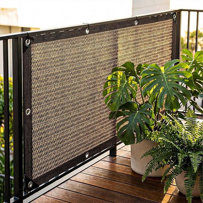 80% Shade Cloth, Durable Mesh Tarp with Grommets, Garden Sunblock Shade Cloth Shading Antifreezing for Plants Cover, Greenhouse, Barns Kennel, Patio, Tomatoes