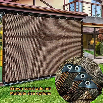 80% Sunblock Shade Cloth Net Resistant-6x20Ft Garden Shade Mesh for Plant Cover, Greenhouse, Chicken Coop, Kennels, Tomatoes Plants