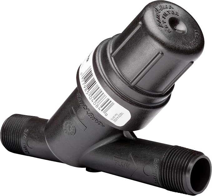 Rain Bird RBY075S Drip Irrigation in-Line Y Filter, 3/4" x 3/4" Male Thread